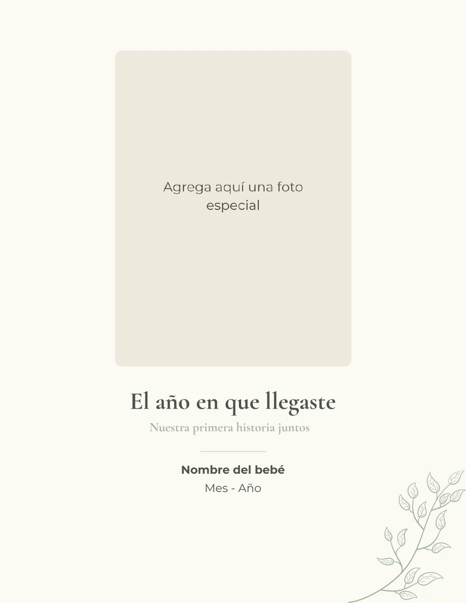 Vista del álbum dentro de Canva